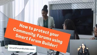 How to Protect your Premium Forums   using Smart Forum Builder