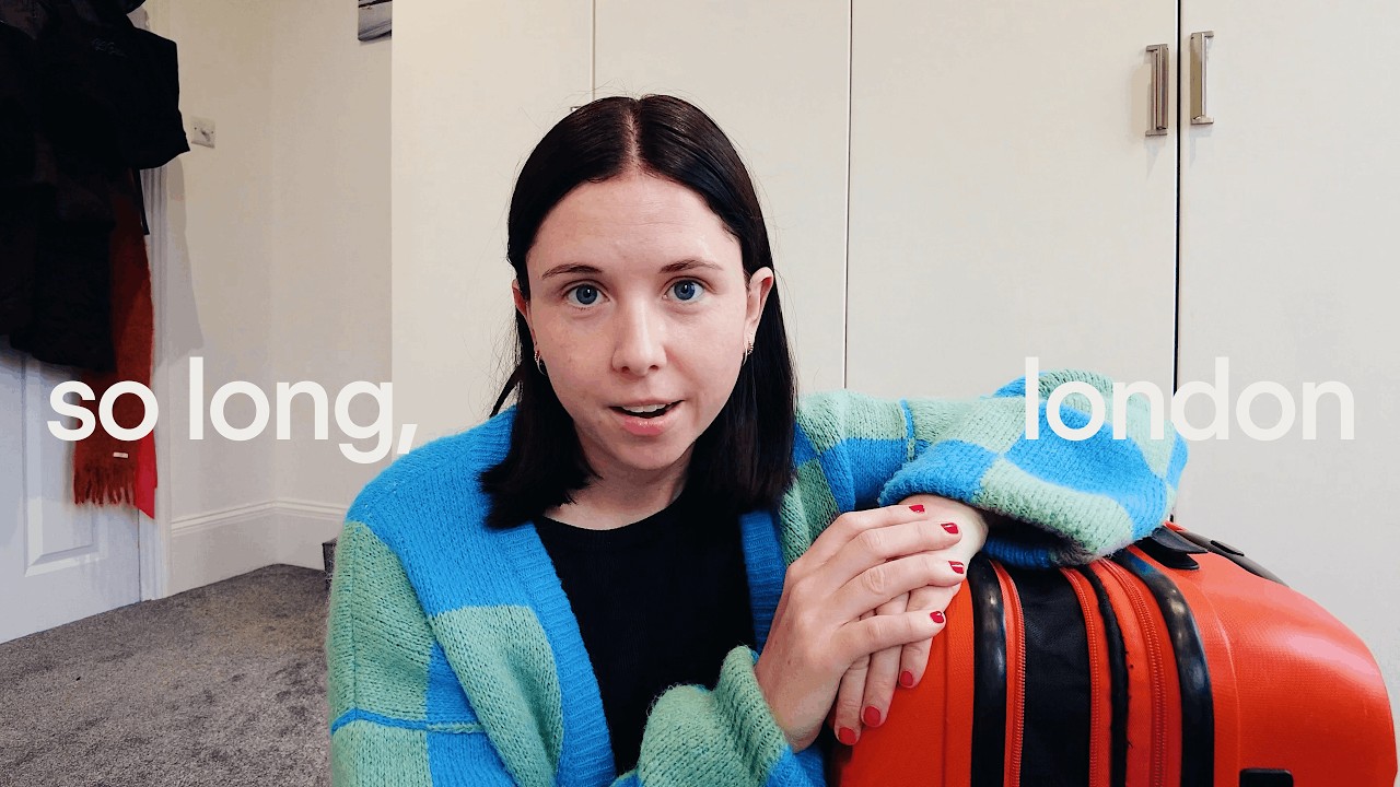 i’m leaving london 🇬🇧 declutter and pack up my life in london