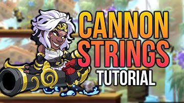 CANNON Strings & Combos Tutorial, Sidra [Brawlhalla Gameplay]