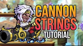 CANNON Strings & Combos Tutorial, Sidra [Brawlhalla Gameplay]