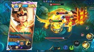 Global badang vs gatotkaca exp lane solo rank 💪| badang best build and emblem 2026 🔥