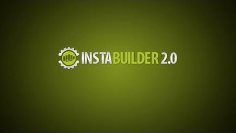 Instabuilder 2.0 - The Ultimate Wordpress Marketing Plugin!