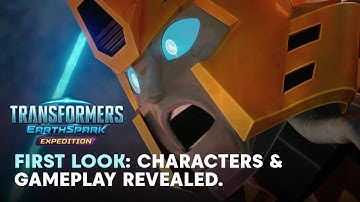 Transformers: Earthspark - Expedition NEW Gameplay and Characters Revealed!