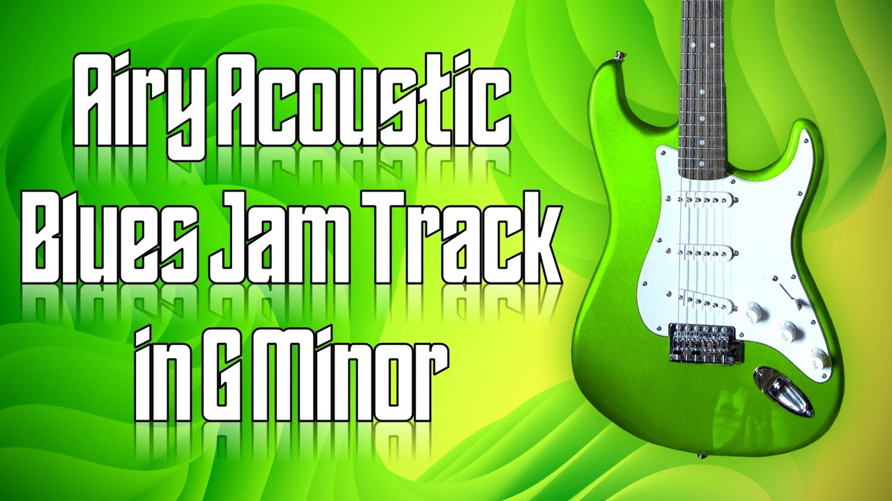 Airy Acoustic Blues Jam Track in G Minor 🎸 Guitar Backing Track YouTube