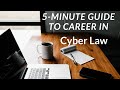 5-Minute Guide to a Career in Cyber Law