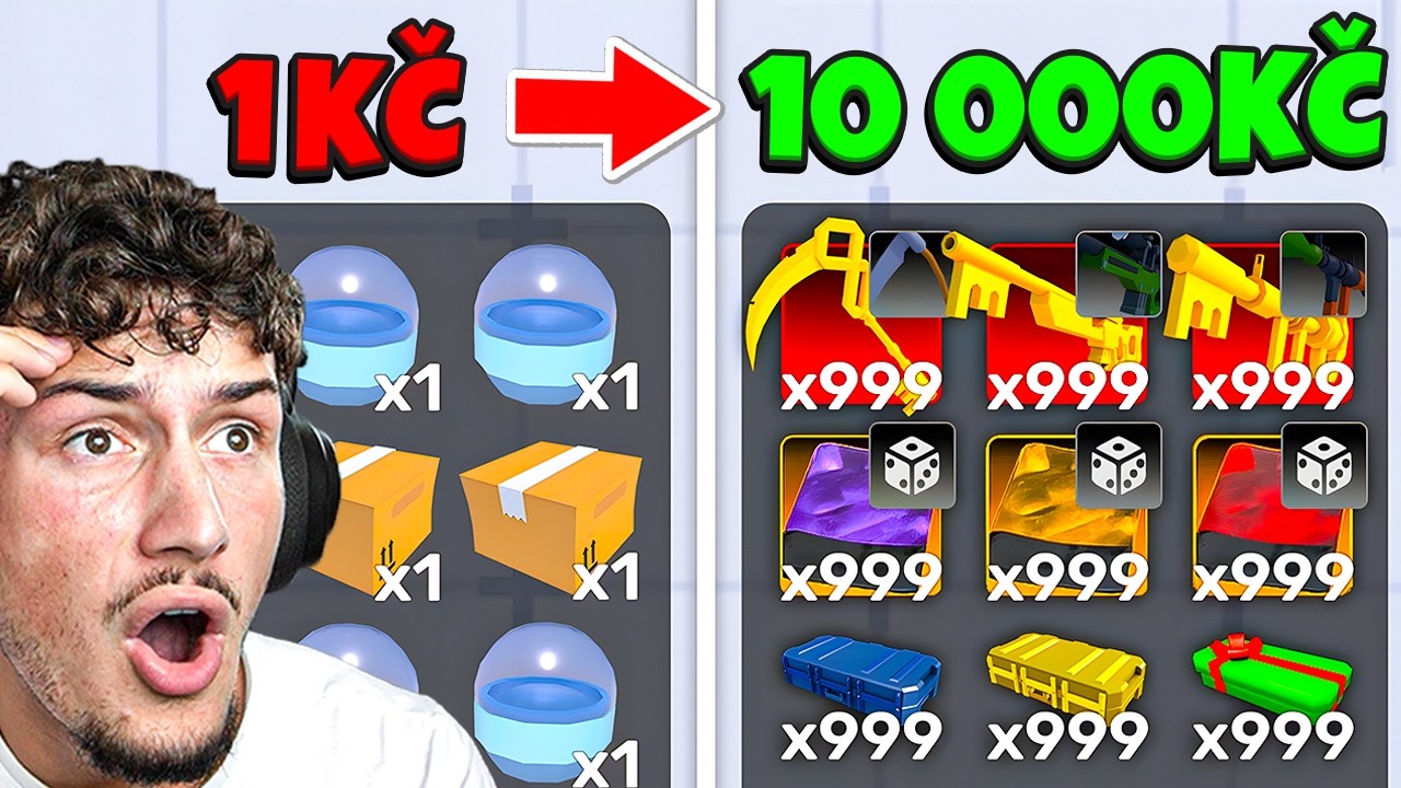 RIVALS ÚČET ZA 1KČ VS 10 000KČ! (mega drahé)