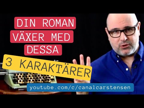 Romanskrivarskolan : Tre viktiga karaktärer