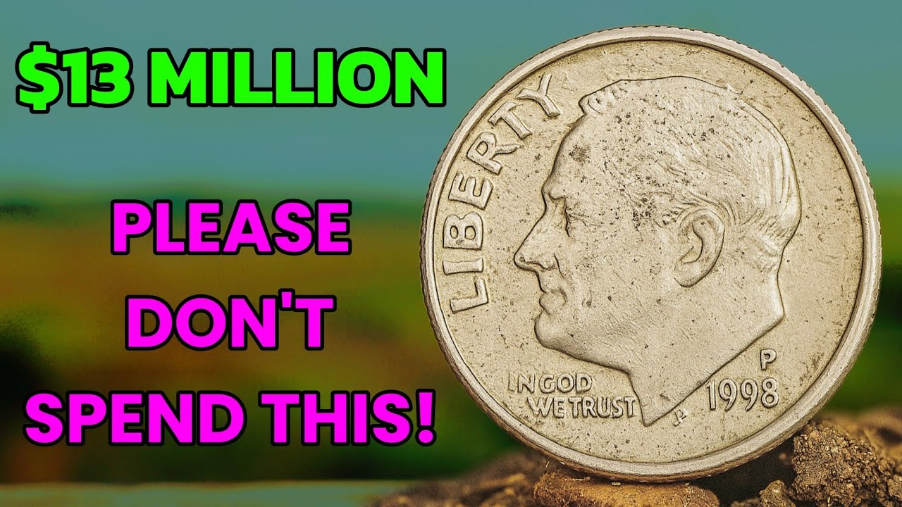 1998 P Dime Worth BIG MONEY? Rare Roosevelt Dime Coin Value You Should Know!