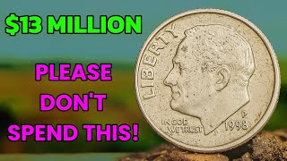 1998 P Dime Worth BIG MONEY? Rare Roosevelt Dime Coin Value You Should Know!