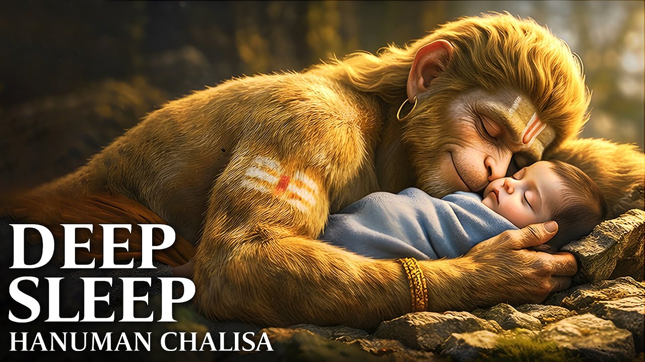 Hanuman Chalisa 21 Times for Deep Sleep & Protection | Divine Peace All Night