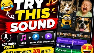 Make Your Shorts 10X Better With This Sound! 🎵😂
