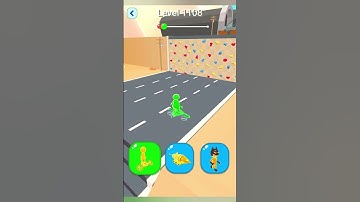 Shape Shifting 2 GAMEPLAY Level No - 1108 Walkthrough - New Update Car Racing #ShapeShifting #shorts