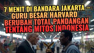 7 Menit di Bandara Jakarta Mengubah Segalanya – Profesor Harvard Menangis Karena Mitos Indonesia