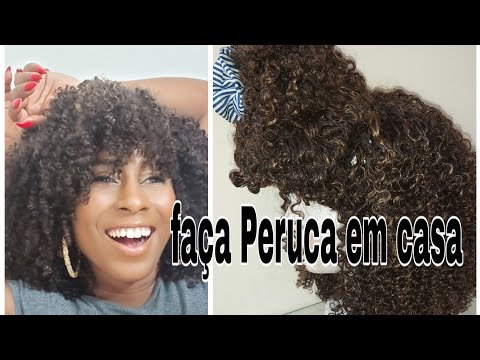 Vídeo: Como fazer sua própria peruca de tecido (com fotos)