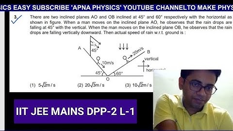 IIT JEE MAINS DPP-2 FROM Q.1 TO Q.28 DISCUSSION