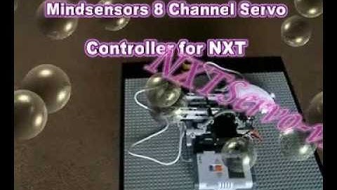 Lego NXT Zamor Cannon Using Mindsensors (NXTServo-v2)