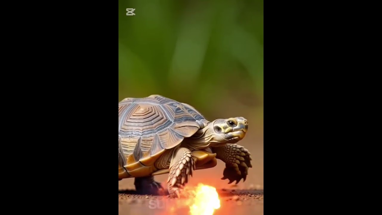 Fast rabbit, slow turtle — but patience always wins. 