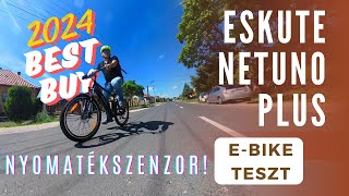 Eskute Netuno Plusz elektromos kerékpár teszt