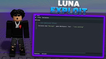 Roblox Executor LUNA Got UPDATE and Working NOW! Best Exploit in 2025 for Roblox *(KEYLESS & FREE)*