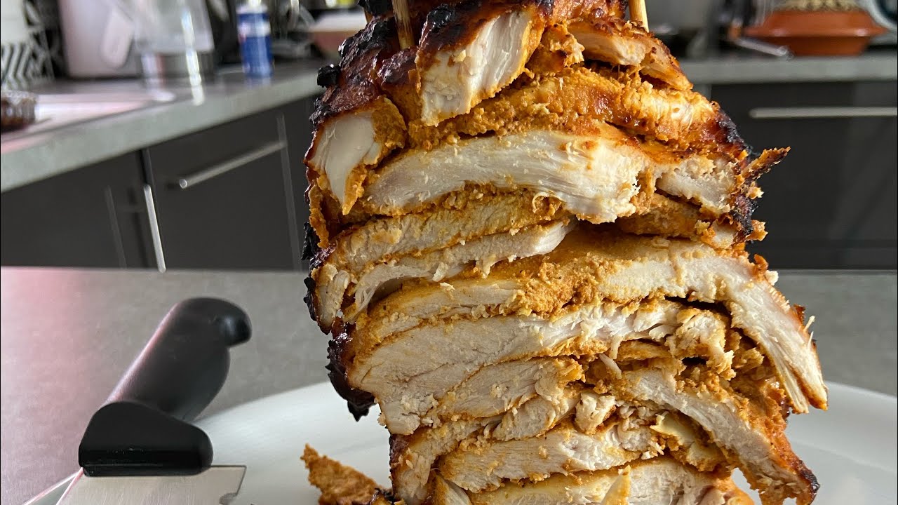 COMMENT FAIRE UN CHAWARMA À LA VERTICALE SANS MACHINE, PRÉPARATION
