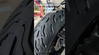 Ultimate motorcycle tire break in procedure!