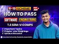 How to Pass Software Engineering | Most Important Questions Discussion | MUSA | Shahid Sir
