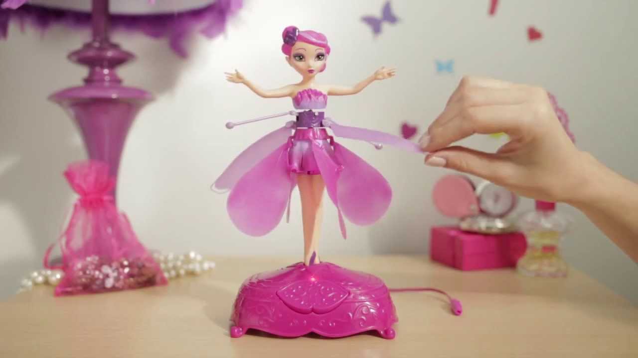 spinning flying fairy toy 90s