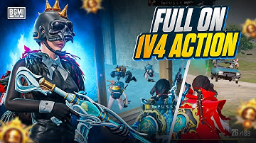 4xRich H@cker Like Clutches 🔥 Fastest 1v4 in Conqueror Lobby Intense Solo vs Squad Gameplay | BGMI