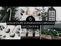 CHRISTMAS DOLLAR STORE DIYS | Modern Scandinavian Christmas Decorations