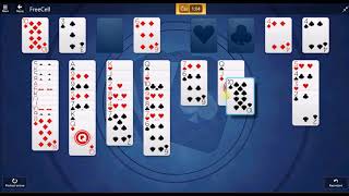 Microsoft Solitaire Collection - FreeCell December 23 2017