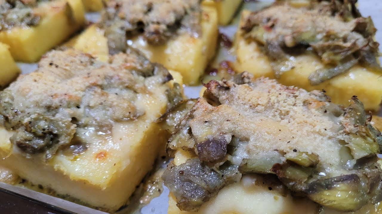 LE POLENTINE ROMANE CON I CARCIOFI