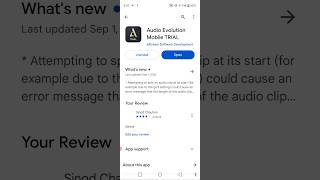 audio Evolution Mobile TRIAL apps screenshot 1