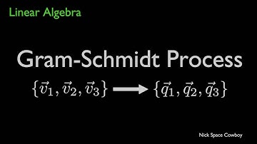 The Gram-Schmidt Process - Linear Algebra