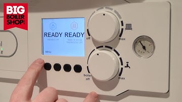 Ideal Vogue boiler control panel overview