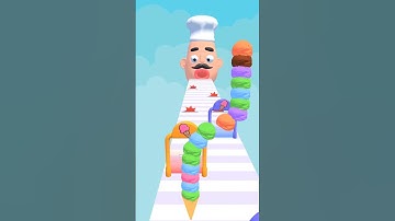 Stacky Ice Cream 🍦 🍨 🍦 X -- level 4 #shorts