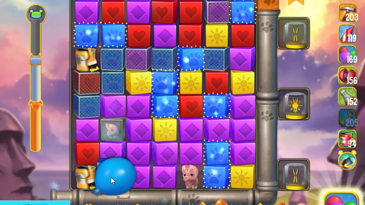 Pet Rescue Saga level 3154 no boosters ►TOBIAS DEAMON◄
