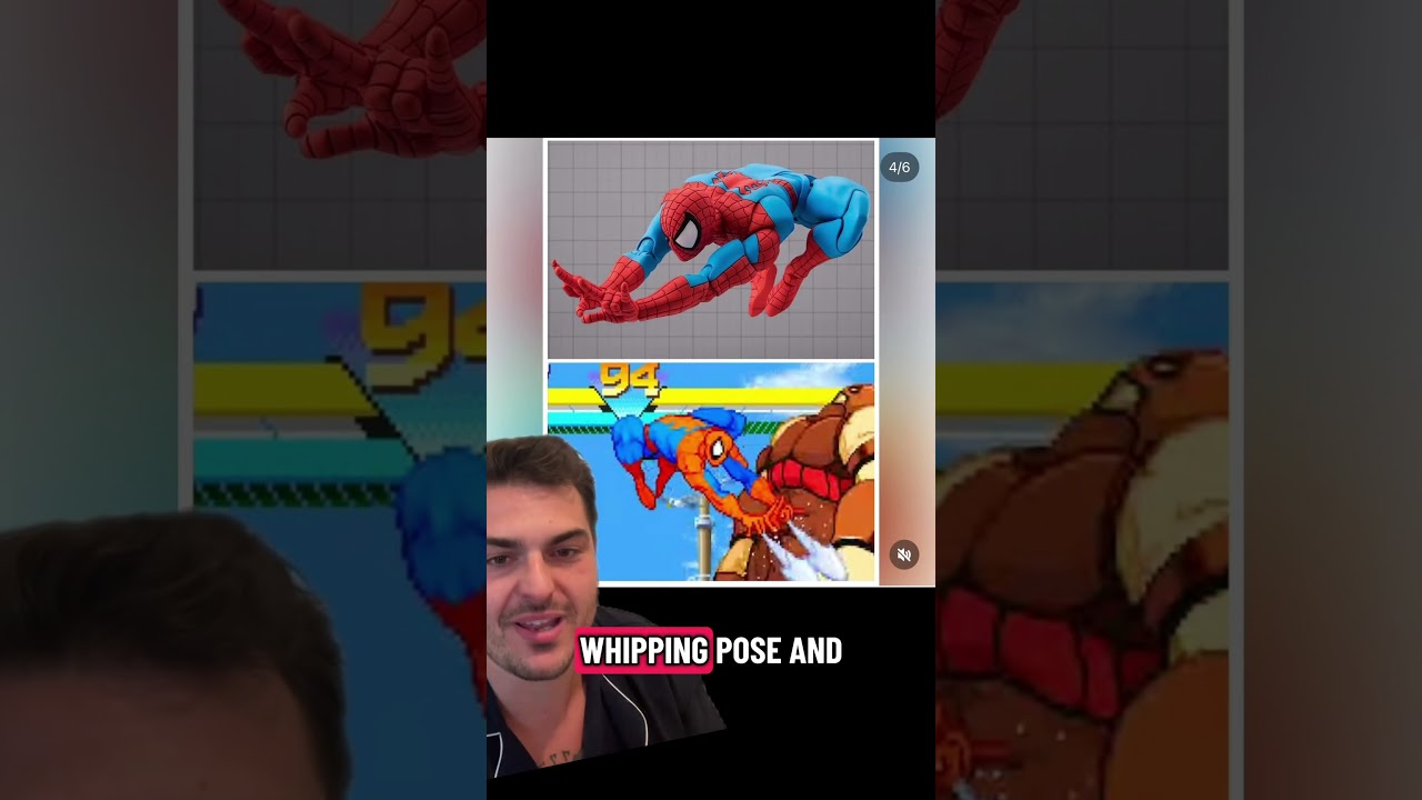 S.h.figuarts gameverse spider-man action figure posing