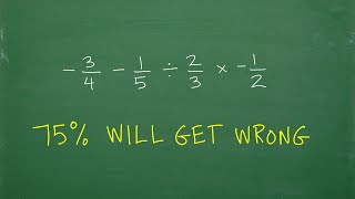 75% Will Get This Fraction Problem WRONG!