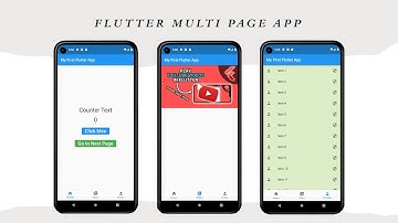 Flutter Video & BottomNavigationBar Pages (Part 3/3)