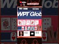 Flush Over Flush ? Can't Catch a Break! #poker #shorts #Pokershorts