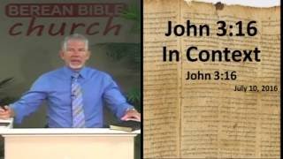 John 3:16 in Context (John 3:16)