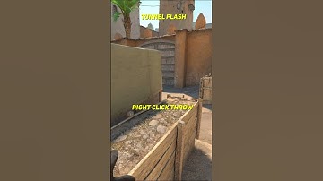 Tunnel Flash On Dust 2 B Site CS2 #shorts #cs2