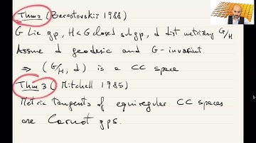Lesson 44: A metric characterization of Carnot groups