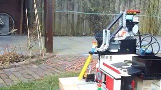 Lego Mindstorms Bubble blowing machine
