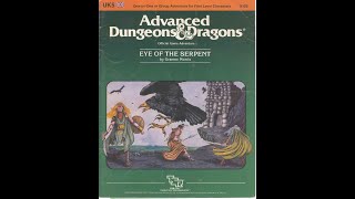 AD&D Module Review - UK5 Eye of the Serpent