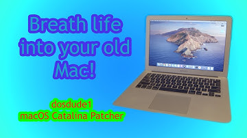 Breath life into your older Mac! | ft. macOS Catalina Patcher by dosdude1