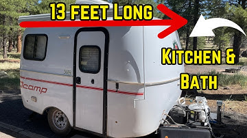 The Smallest Trailer With a Bath and Indoor Kitchen