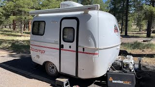 Can You Fit into a 13' Scamp Trailer?  Dora and Dave's 2020 Scamp. by Travels & Travails 18,726 views 1 year ago 1 minute, 9 seconds