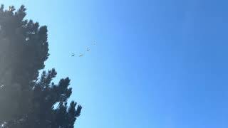 P-38,P-40,P-51  and p-47 pass 