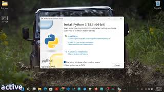 Python installation on windows 2025 windows11